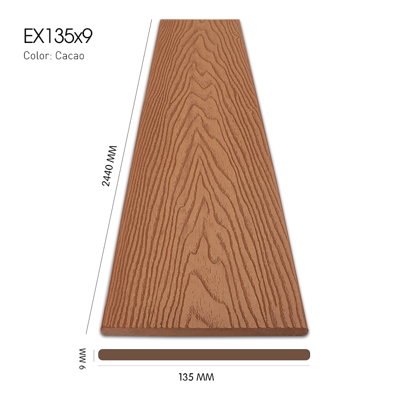 Gỗ Nhựa 3D EXWood EX135-Cacao