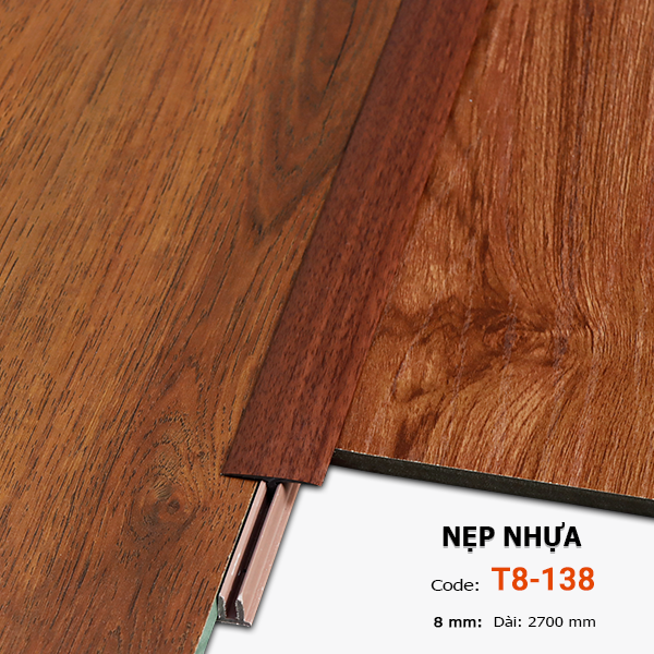 Nẹp nhựa nối sàn T8-138