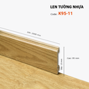 Len Tường nhựa K95-11